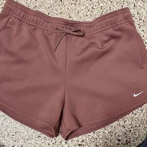 Nike Women's Athletic Shorts in Rust
